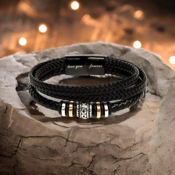 Boyfriend Gift, Love You Forever Bracelet: All I Want Is...