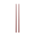Burgundy 65cm Taper Candles
