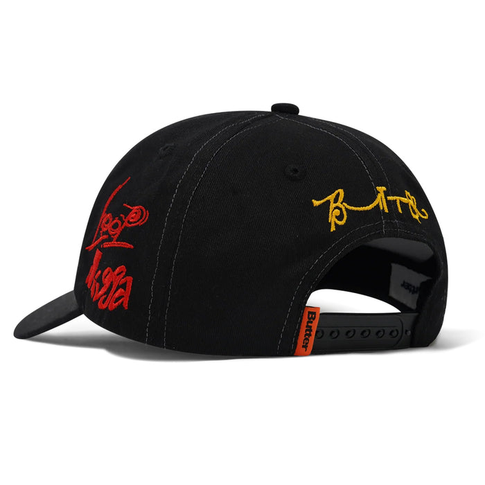 Butter Goods - x Madlib Alias 6 Panel Cap (Black)