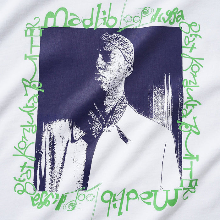 Butter Goods - x Madlib Loop Digga Tee (White)