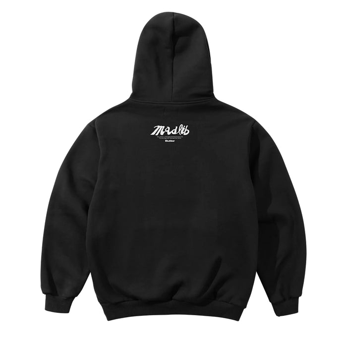 Butter Goods - x Madlib Pullover Hood (Black)