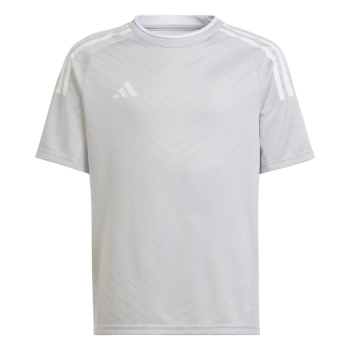 adidas CAMPEON 23 Soccer Jersey | Light Grey | Kid's