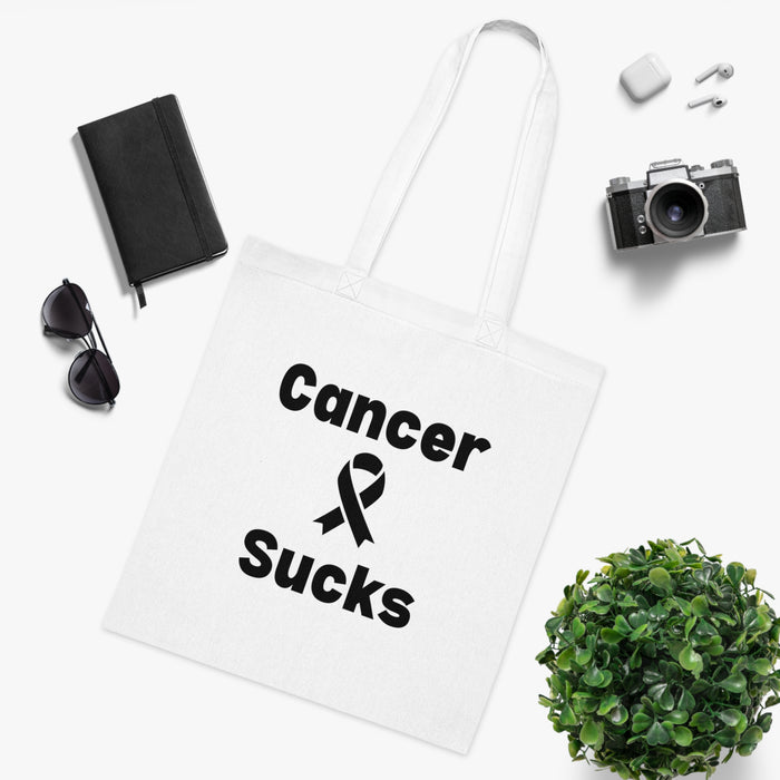 CANCER SUCKS – Cotton Tote Bag