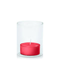 Carnival Red Tealight in 5.8cm x 7cm Glass - Set of 96