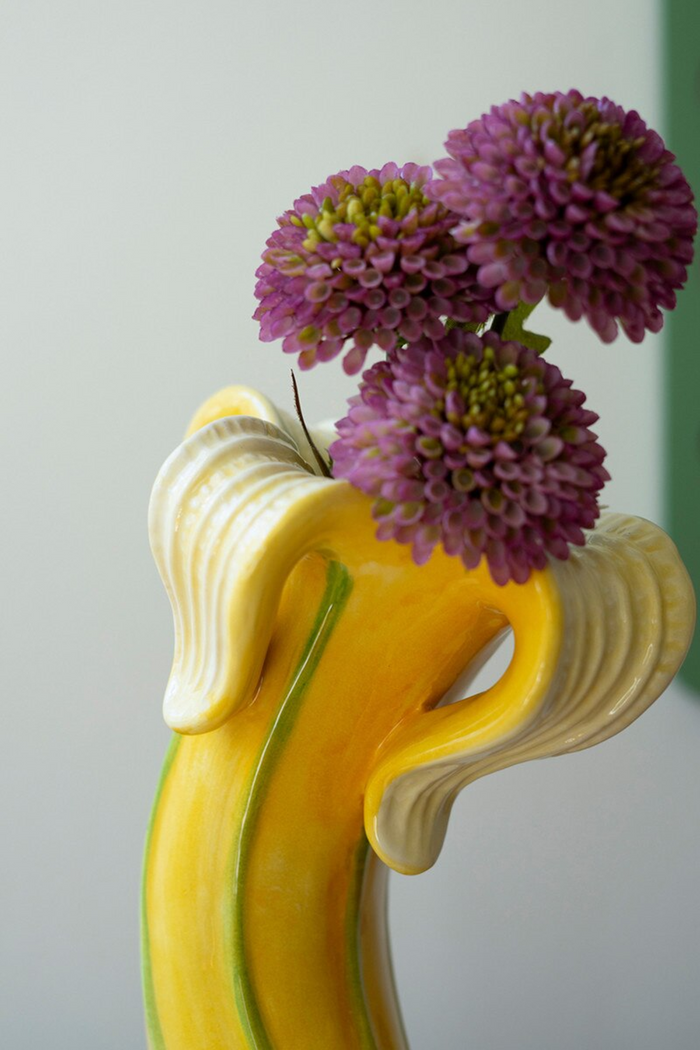 Ceramic Banana Vase