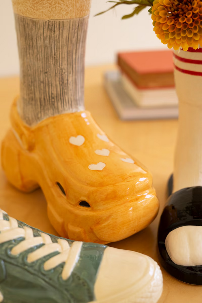 Ceramic Crocs and Socks Vases Box/2