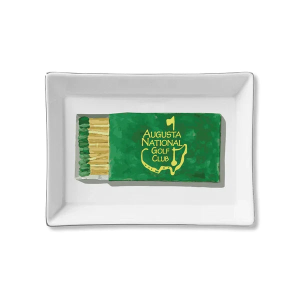 Ceramic Tray - Augusta Golf Matches