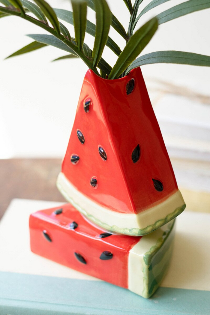 Ceramic Watermelon Bud Vases Box/3