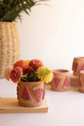 Kalalou Clay Watermelon Container / Short
