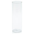 Clear 10cm x 30cm Glass Cylinder Pack of 1