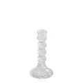 Clear Estelle Glass Candle Holder - Large Pack of 1