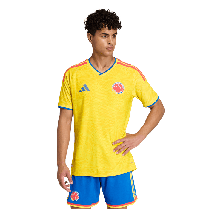 adidas Colombia 26 Authentic Home Jersey | Yellow | Men's