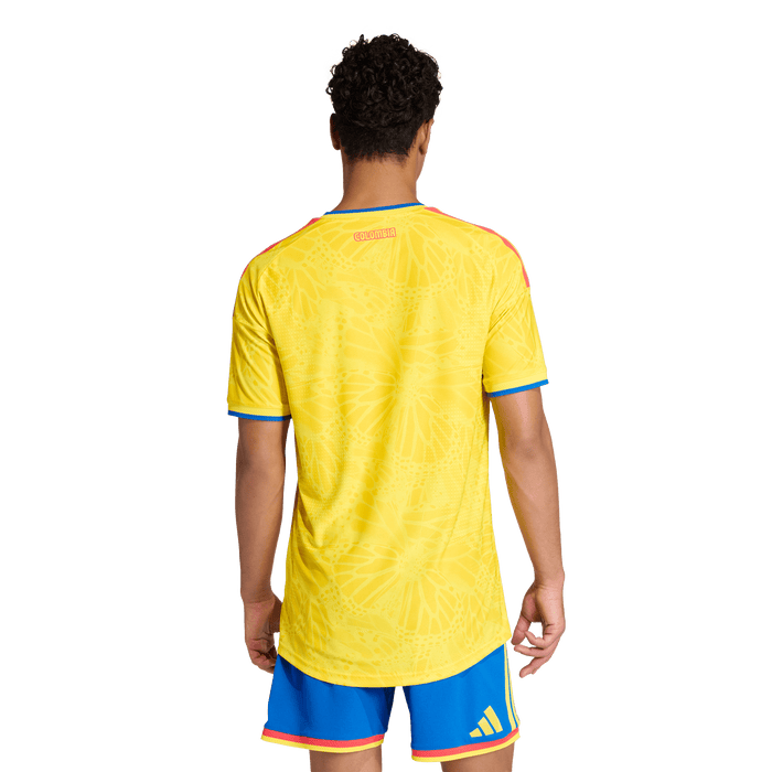 adidas Colombia 26 Authentic Home Jersey | Yellow | Men's