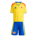 adidas Colombia 26 Home Mini Kit | Yellow / Royal Blue | Kid's