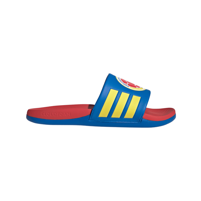adidas COLOMBIA 26 Slides | Royal Blue / Solar Yellow / Red | Men's