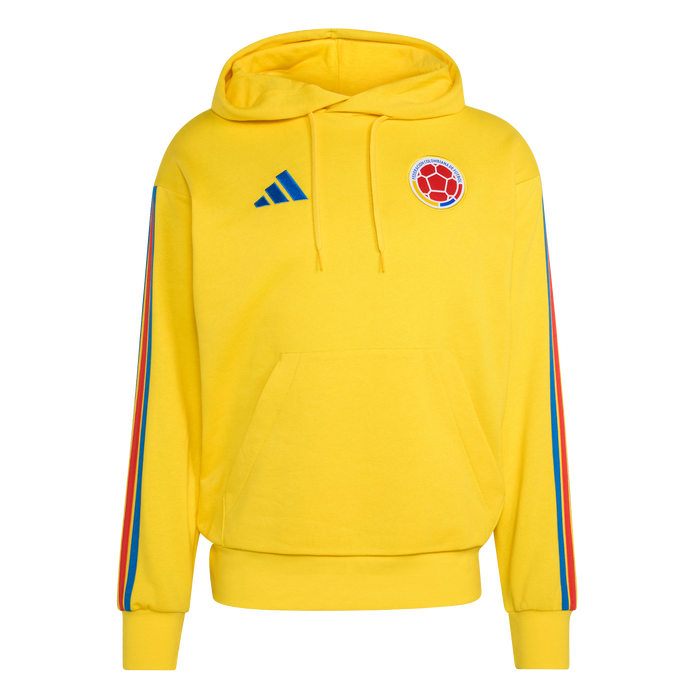 adidas Colombia DNA Fleece Hoodie | Yellow | Men's