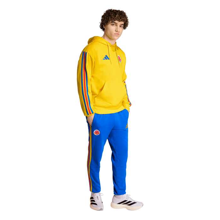adidas Colombia DNA Fleece Hoodie | Yellow | Men's