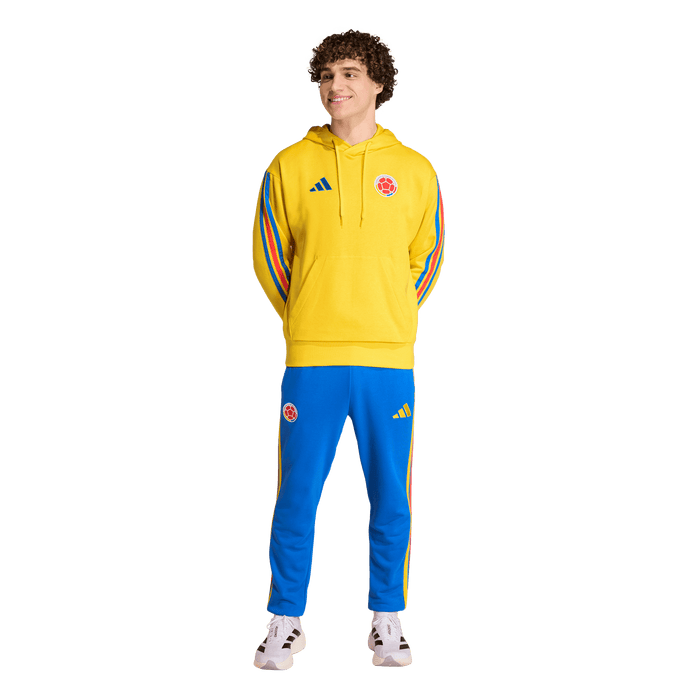 adidas Colombia DNA Fleece Hoodie | Yellow | Men's