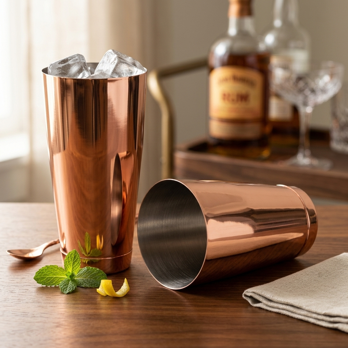 Copper Plated Boston Shaker