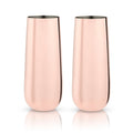 COPPER STEMLESS CHAMPAGNE FLUTESI