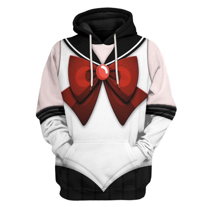 Cosplay Sailor Pluto Custom Tshirt Hoodie Long sleeve - Apparel