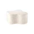 Cream White Cloud Pouffe - Rugs by Roo