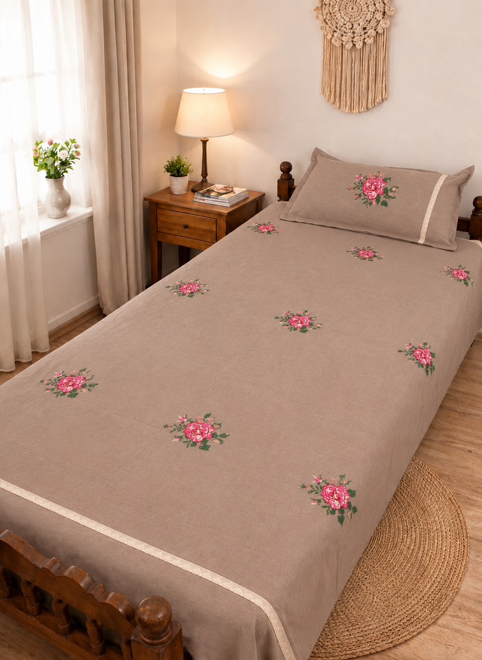 Cross stitch embroidery- single