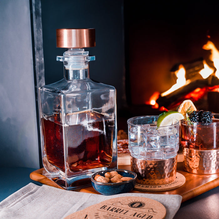 Custom Crystal Whiskey Decanter
