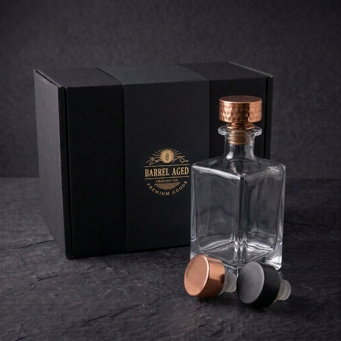 Custom Crystal Whiskey Decanter