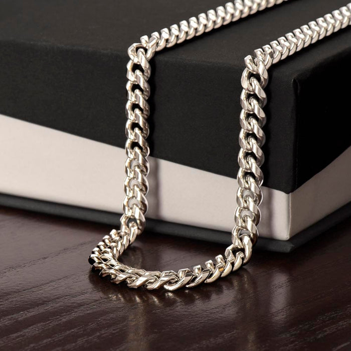Dad Gift, Link Chain Necklace: Dad, You Are My Favorite Person