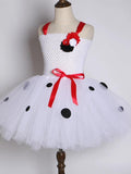 Dalmation Tutu Dress & Headband Costume (Toddler/Child)