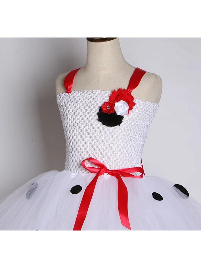 Dalmation Tutu Dress & Headband Costume (Toddler/Child)