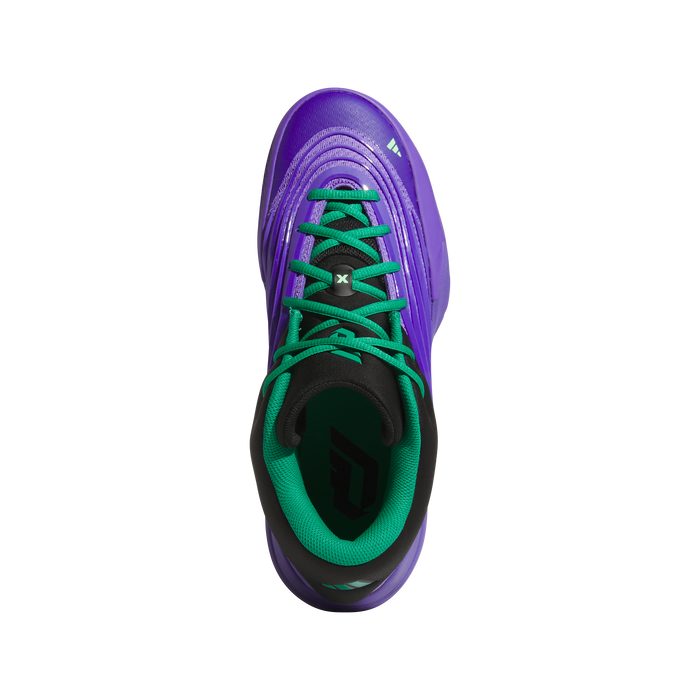 adidas DAME X Basketball Shoes | Purple Rush / Core Black / Court Green | Men's