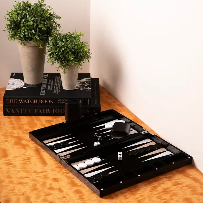 Damien Acrylic Backgammon Set