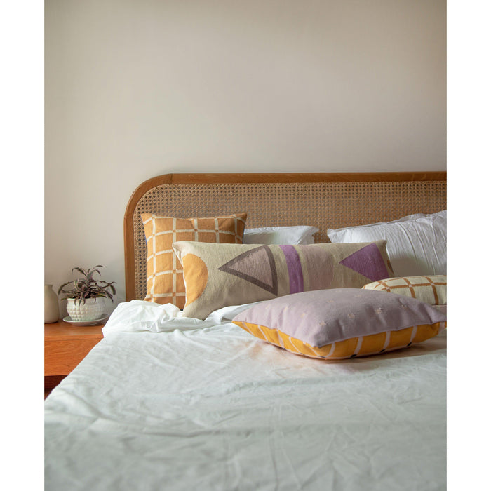 Rugs by Roo | Leah Singh Dana Xl Lumbar Pillow - Pastel-H18DAN02