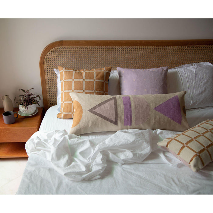Rugs by Roo | Leah Singh Dana Xl Lumbar Pillow - Pastel-H18DAN02