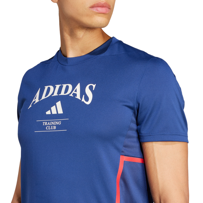adidas Designed-for-Training Legacy T-Shirt | Dark Blue / Chalk White | Men's