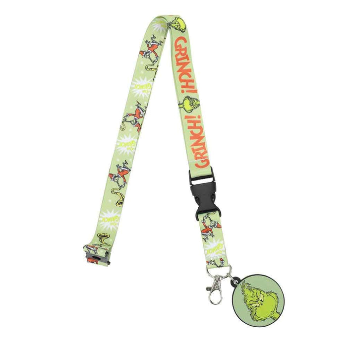 BioWorld Lanyard Dr. Seuss The Grinch AOP Lanyard LAU659QGRIPP00