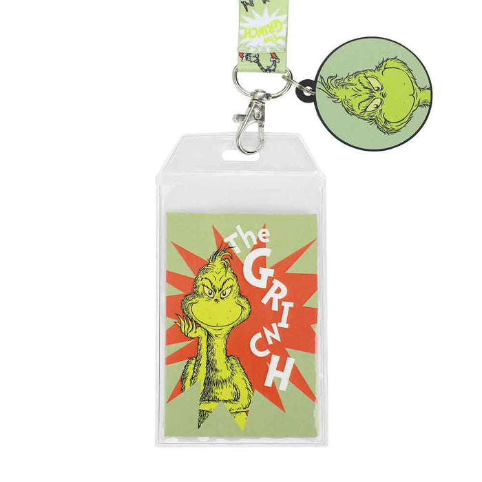 BioWorld Lanyard Dr. Seuss The Grinch AOP Lanyard LAU659QGRIPP00