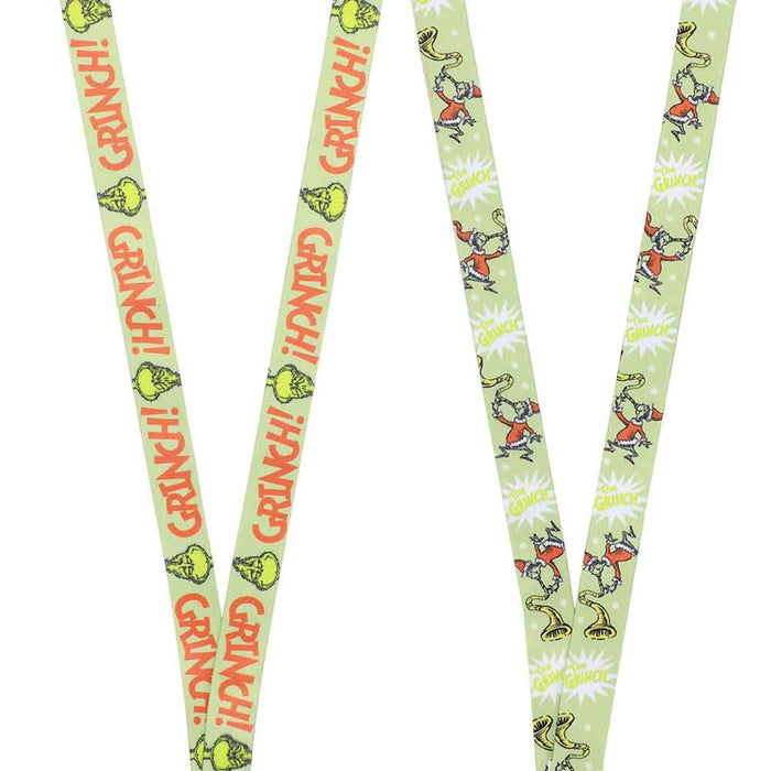 BioWorld Lanyard Dr. Seuss The Grinch AOP Lanyard LAU659QGRIPP00
