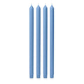 Dusty Blue 40cm Dinner Candles Pack of 4