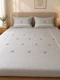 Embroidered bedsheet - King
