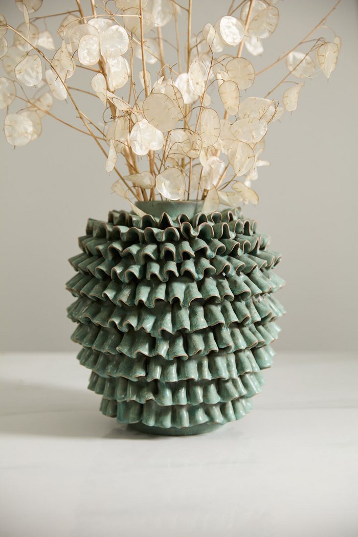 En Pointe Ceramic Vase