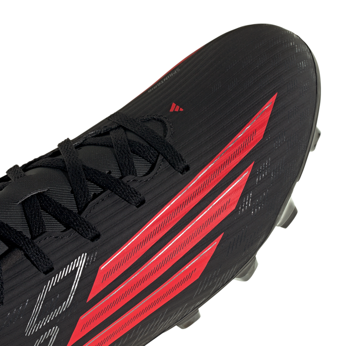 adidas F50 CLUB FG/MG Soccer Cleats | Core Black / Lucid Red / Core Black | Men's