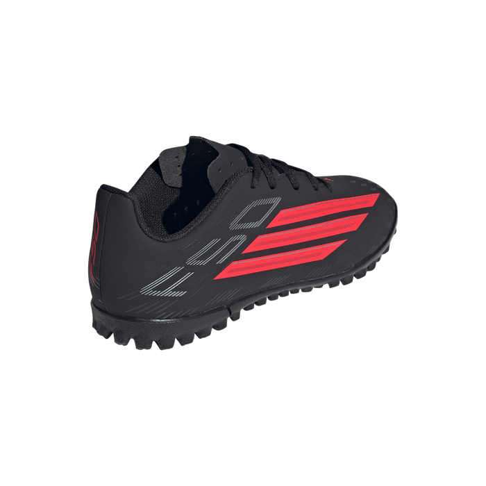 adidas F50 CLUB Turf Soccer Shoes | Core Black / Lucid Red | Kid's