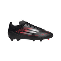 adidas F50 LEAGUE Firm/Multi-Ground Cleats | Black / Solar Red | Kid's Unisex