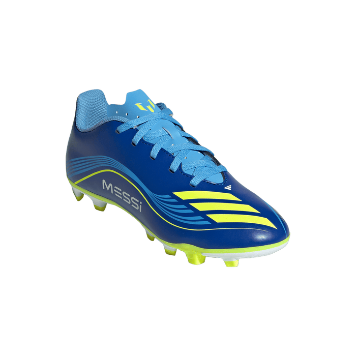 adidas F50 MESSI CLUB FG/MG | Royal Blue / Solar Yellow / Semi Blue Burst | Kid's