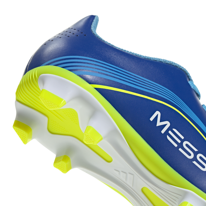 adidas F50 MESSI CLUB FG/MG | Royal Blue / Solar Yellow / Semi Blue Burst | Kid's