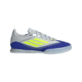 adidas F50 Messi Freestyle Indoor Soccer Shoes | Silver Metallic / Solar Yellow | Men's
