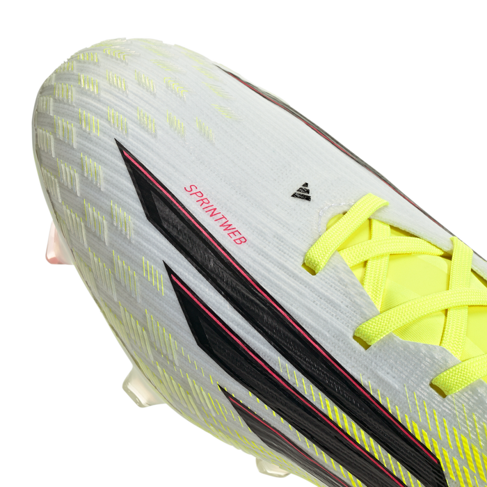 adidas F50 PRO Firm Ground Soccer Cleats | Team Solar Yellow 2 / Core Black / Lucid Red | Men's